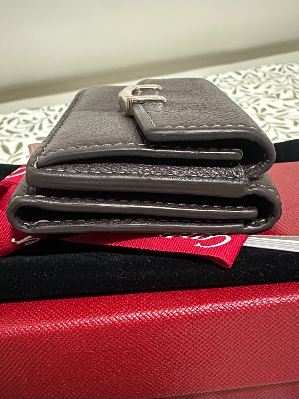 Cartier Leather Compact Wallet - Picture 4 of 15